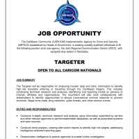 CARICOM IMPACS - Targeter